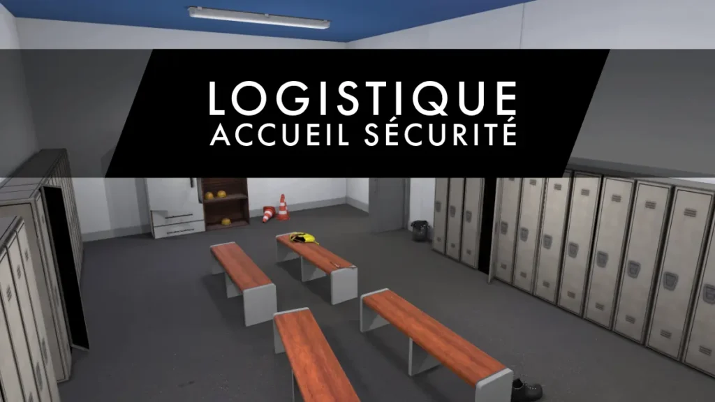Accueil sécurité logistique - outil réalité virtuelle