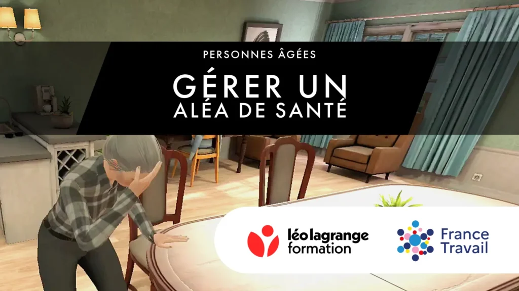 Formation SAP innovante - gérer un aléa de santé chez un bénéficiaire