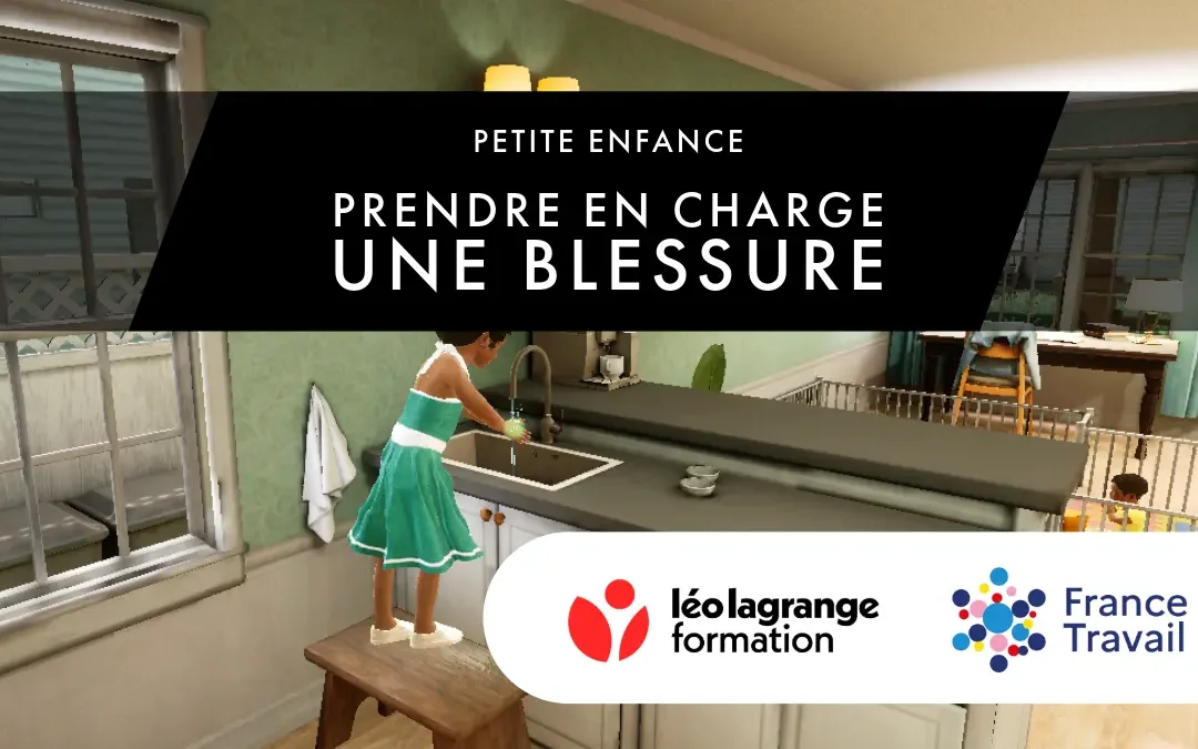 Gérer une blessure en petite enfance – Formation VR sur étagère