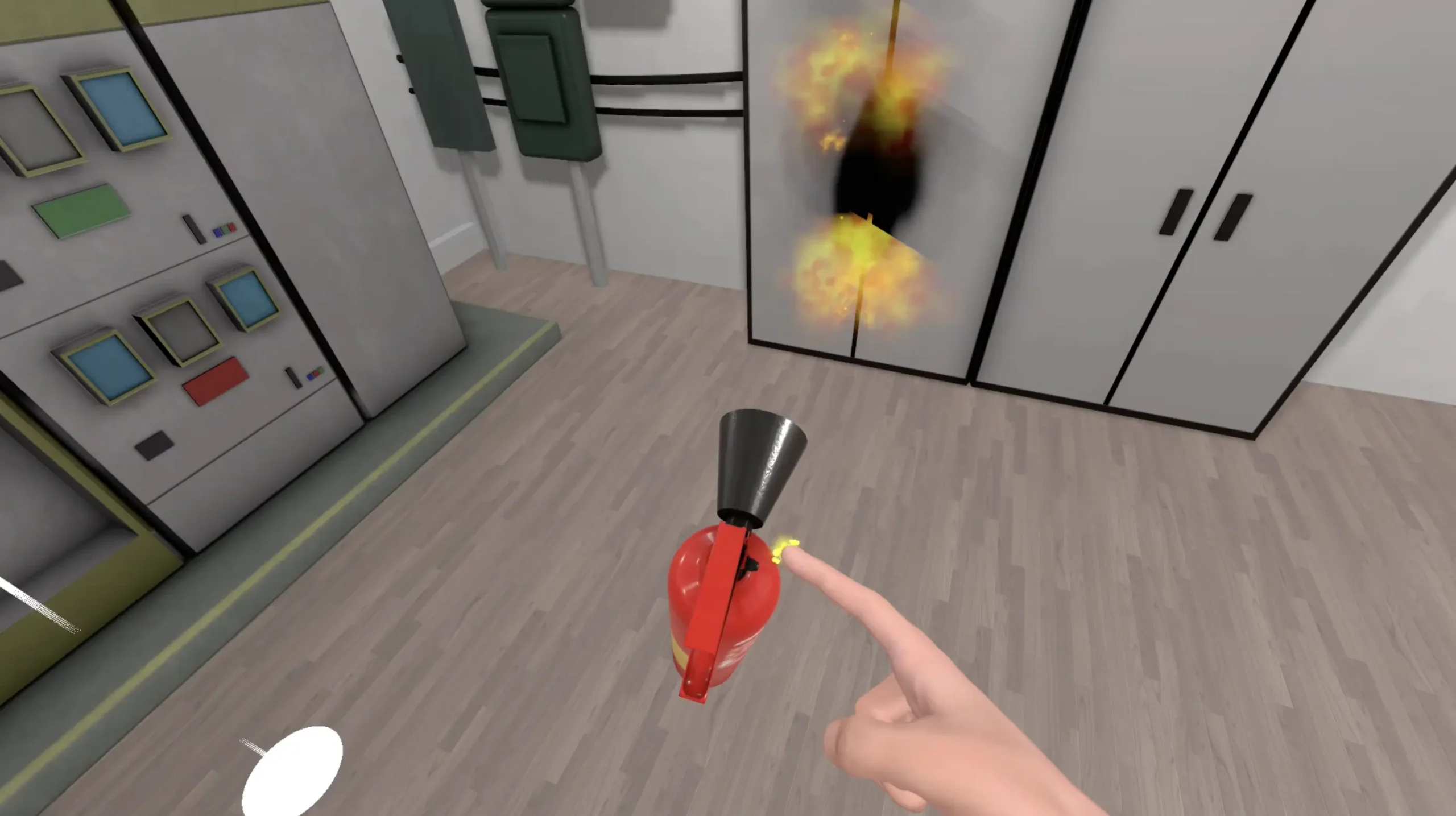 formation sécurité incendie VR